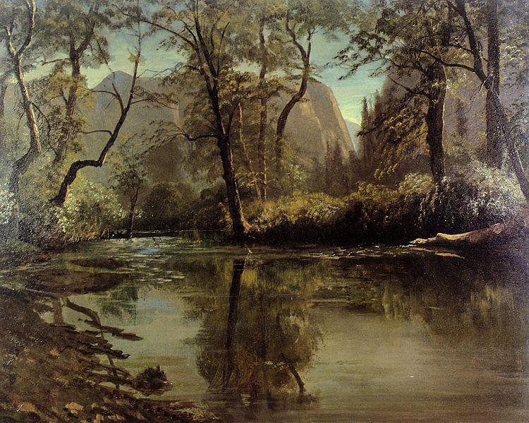 Albert Bierstadt Yosemite Valley, California France oil painting art